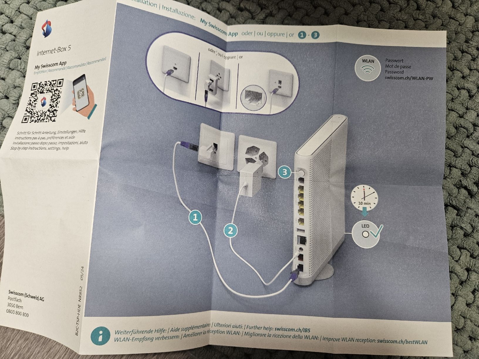 Swisscom Modems & Router: Swisscom Internet-Box 5 – Gebraucht aus Reinach AG von Irina_g00 1