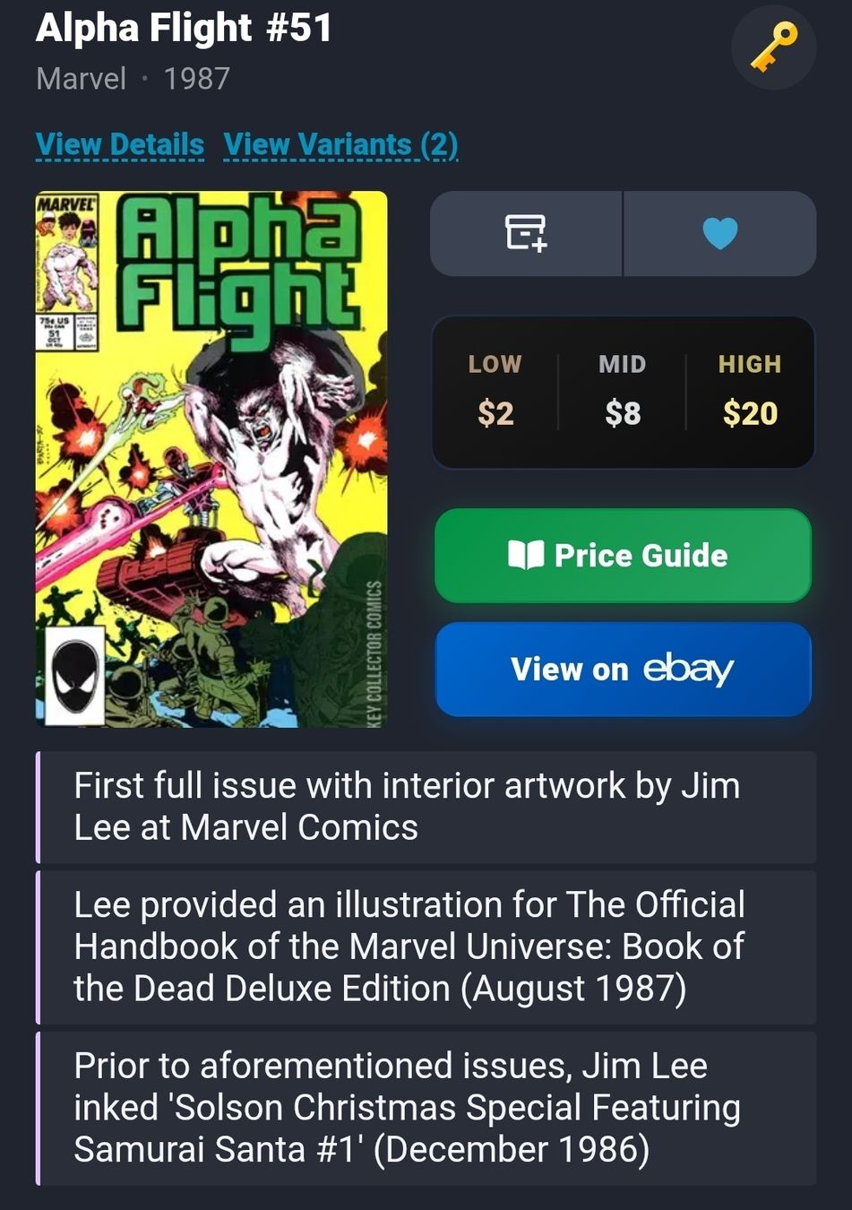 Fumetti: Alpha Flight #51 (Jim Lee) – Nuovo (secondo la descrizione) da Biel/Bienne venduto da collector_comics 1