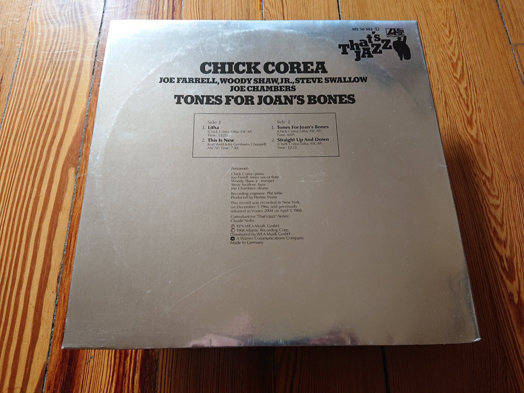 Dischi in vinile: CHICK COREA - Tones For Joan's Bones (LP, 1968) – Usato da Genève venduto da othhei 2
