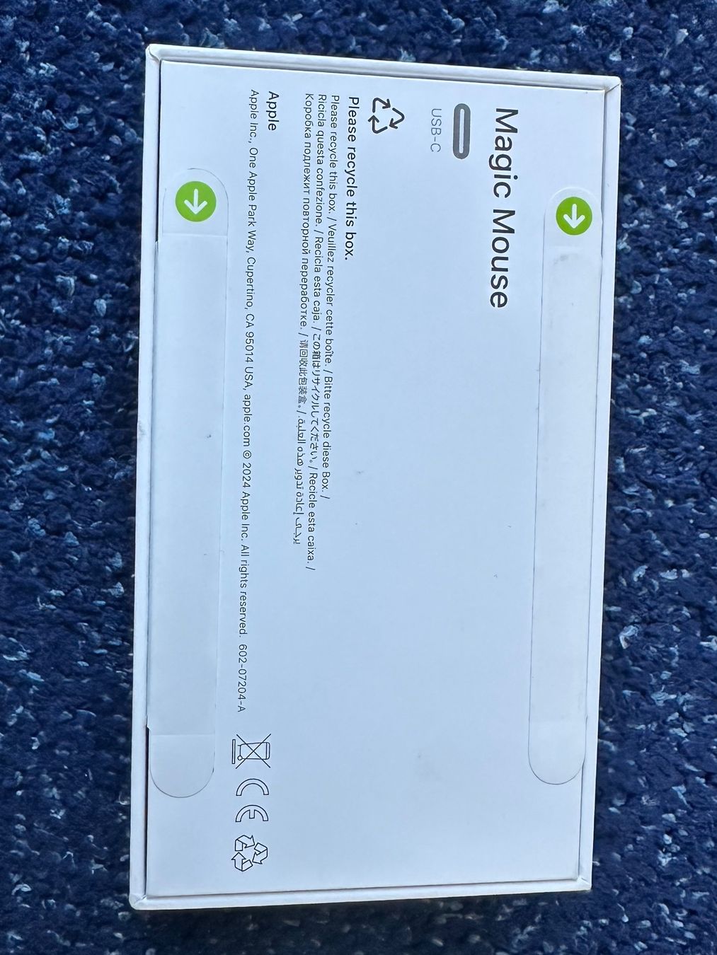 Apple Mouse: Apple Magic Mouse USB-C originalverpackt – Nuovo e nell'imballaggio originale da Zermatt venduto da yan_yh9r 1