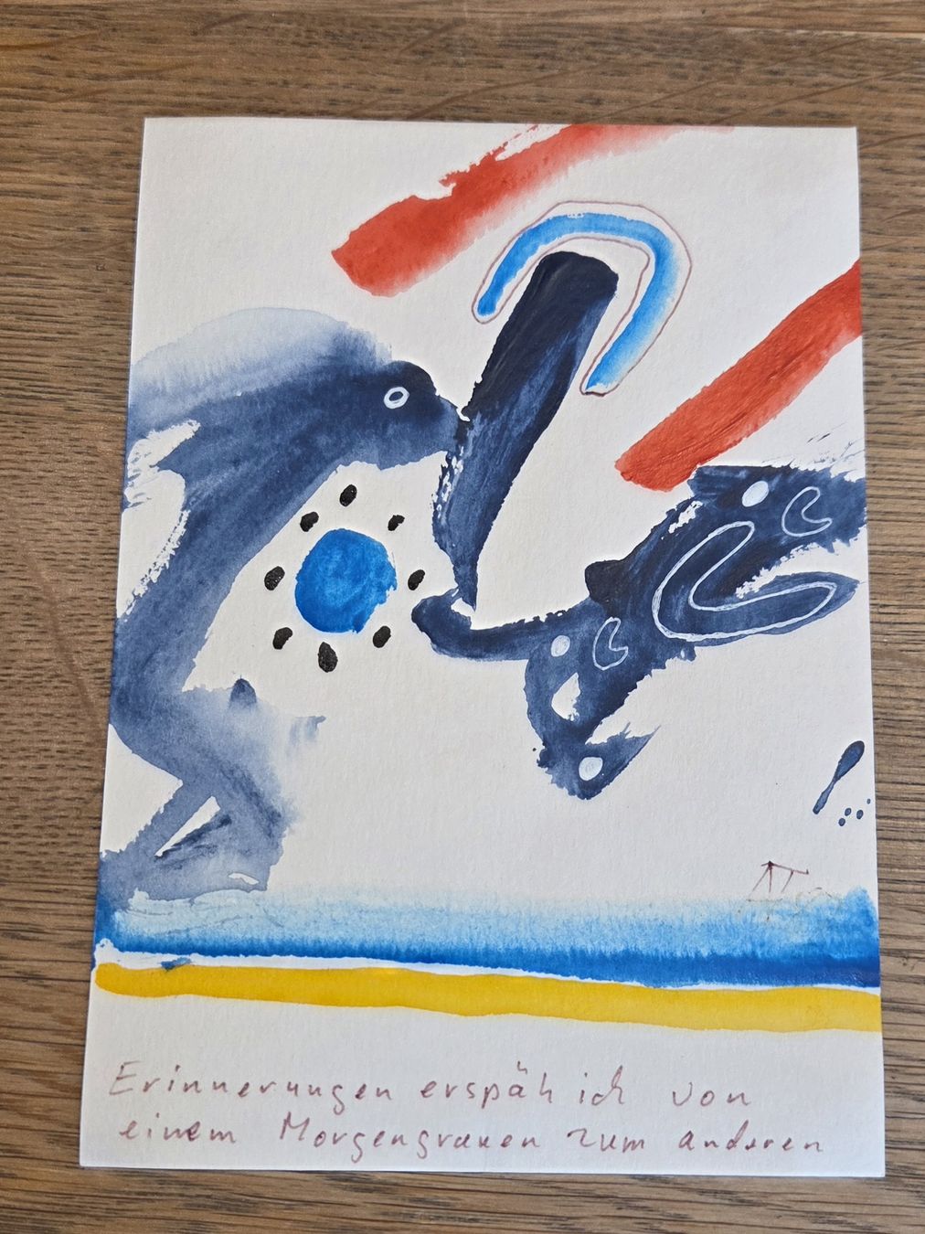 Gemälde: Original Aquarell Anatoli Tschaikowski – Gebraucht aus Rehetobel von hobirot01 7
