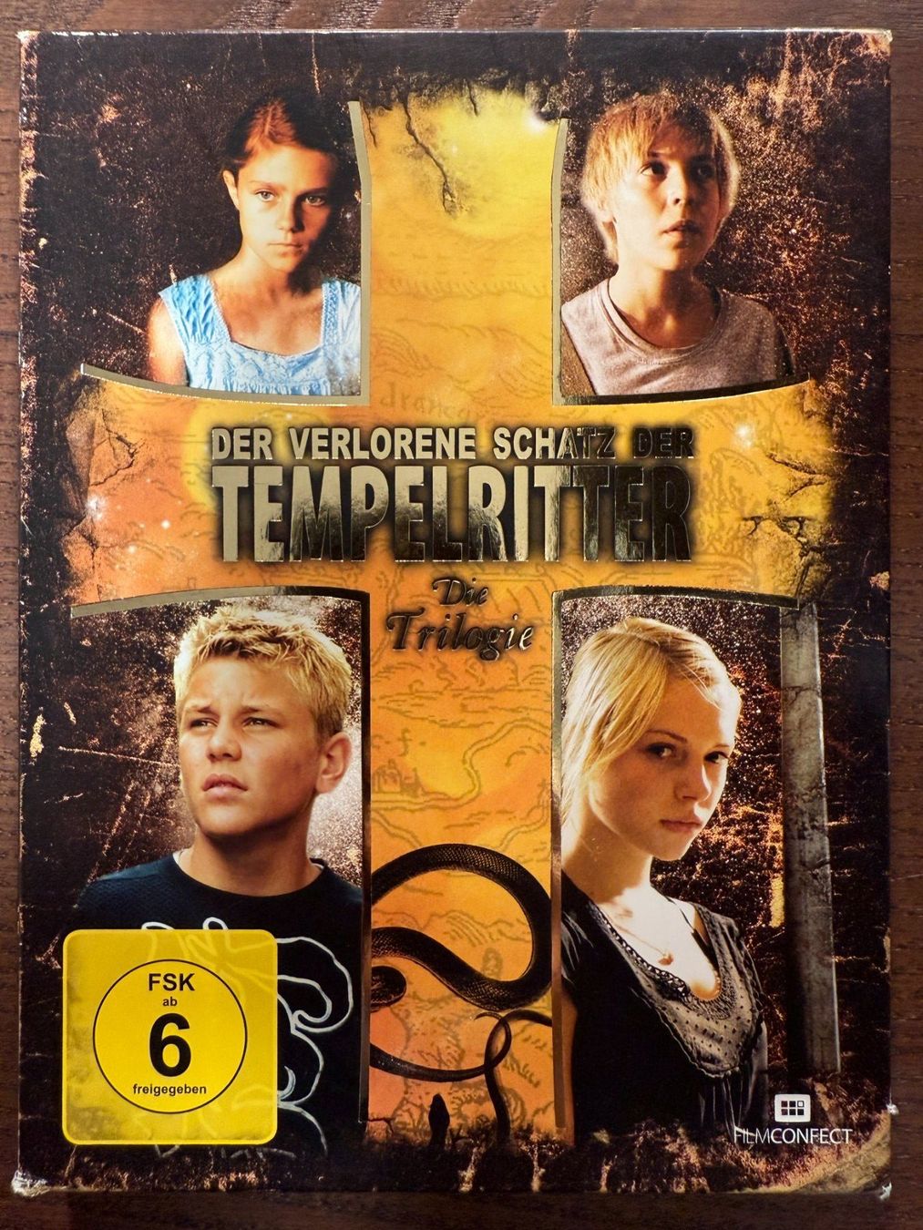 Tutti i DVDs: Der verlorene Schatz der Tempelritter - Die Trilogie – Usato da Zürich venduto da FilmFreunde