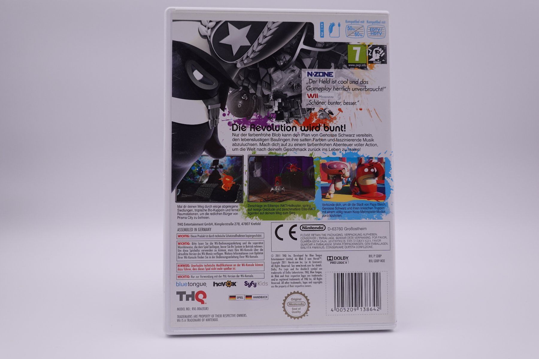 Nintendo Giochi: de blob 2 (WII) – Usato da Herisau venduto da ZelliZone 1