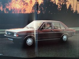Prospekt Audi 80 von 1977 selten!