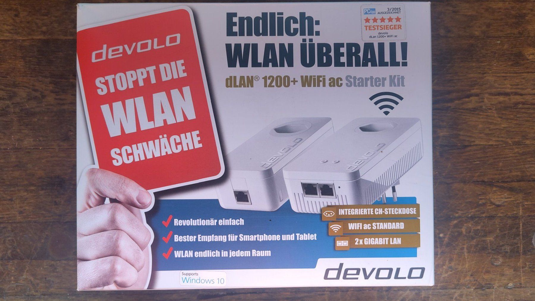 Devolo WiFi: Devolo dLAN 1200+ Wifi ac Starter Kit – D'occasion à Birsfelden par Stephan.W