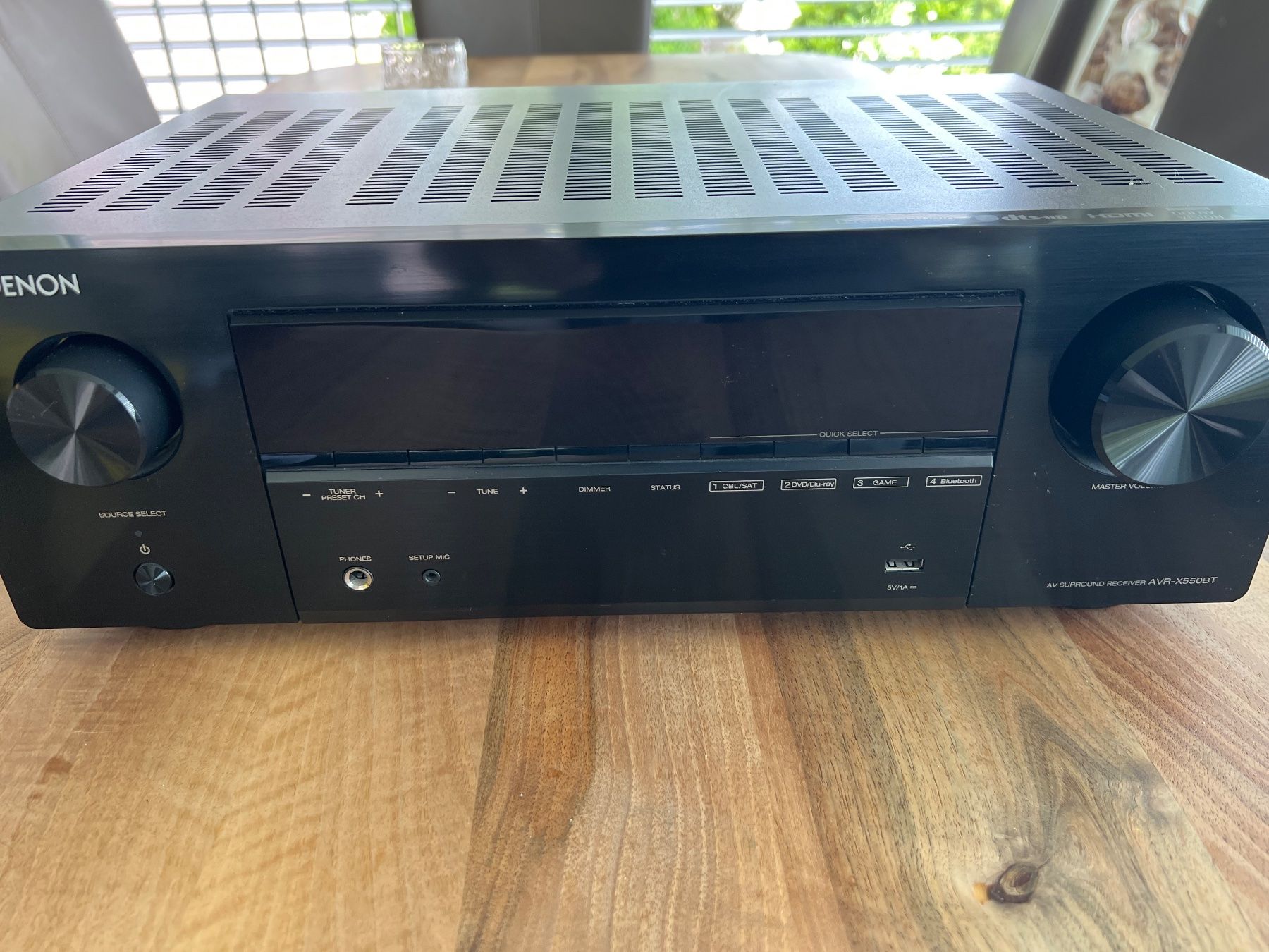 Denon Receiver: Denon AVR-X550BT AV-Receiver – Gebraucht aus Kehrsiten von Schori8 3