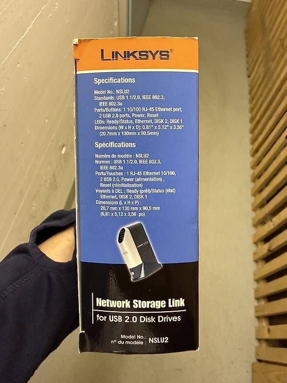Linksys Laufwerke & Adapter: Linksys Network Storage Link – Gebraucht aus Dierikon von Nemy 2