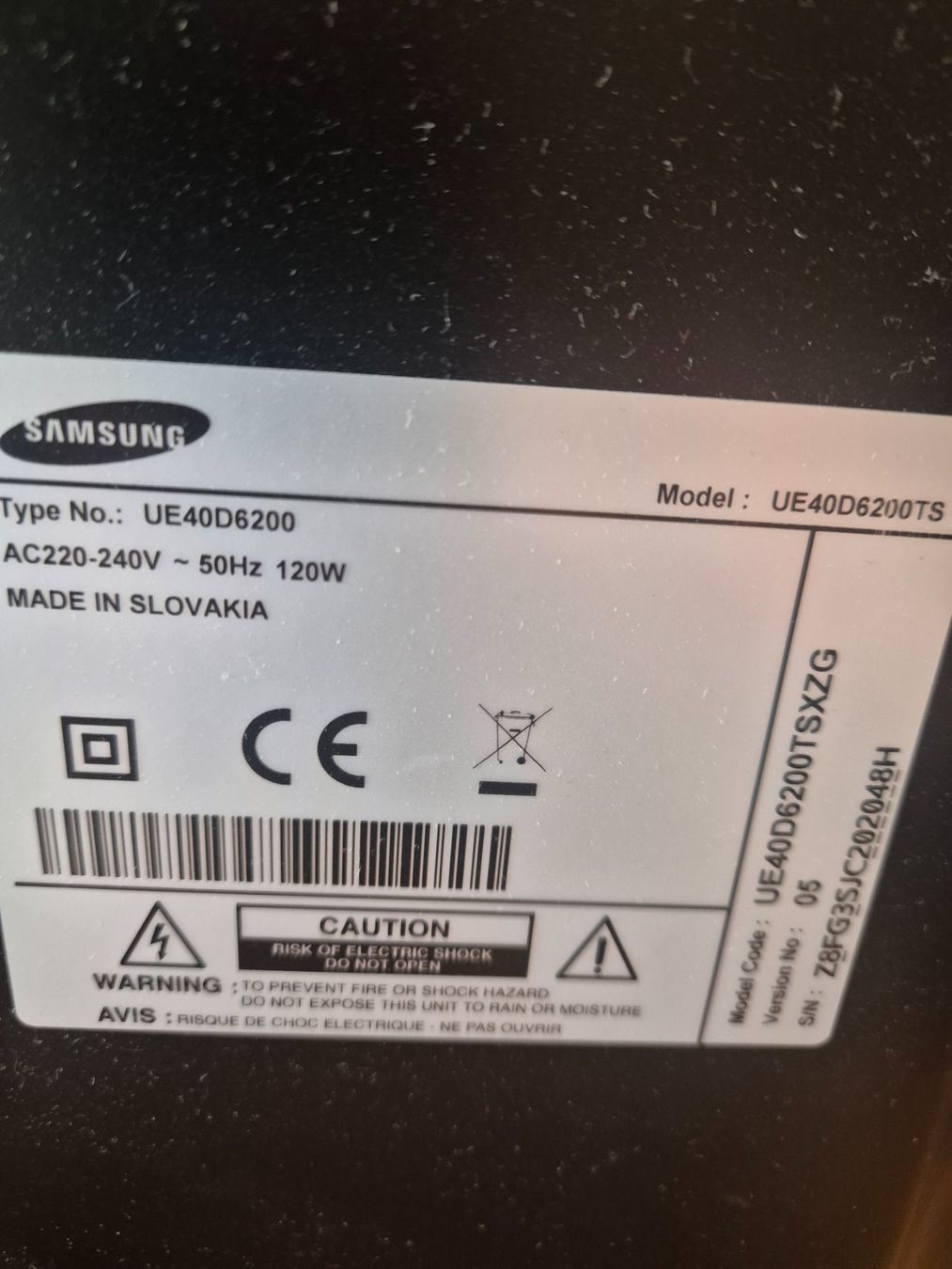 Samsung Appareils TV: Television – D'occasion à Le Bry par nro_97pw 1