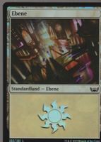 TCG Magic The Gathering MTG De SNC BASIC LAND 262 FOIL Ebene