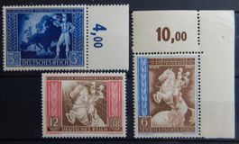 Deutsches Reich Kat. 820-822 ** 1942