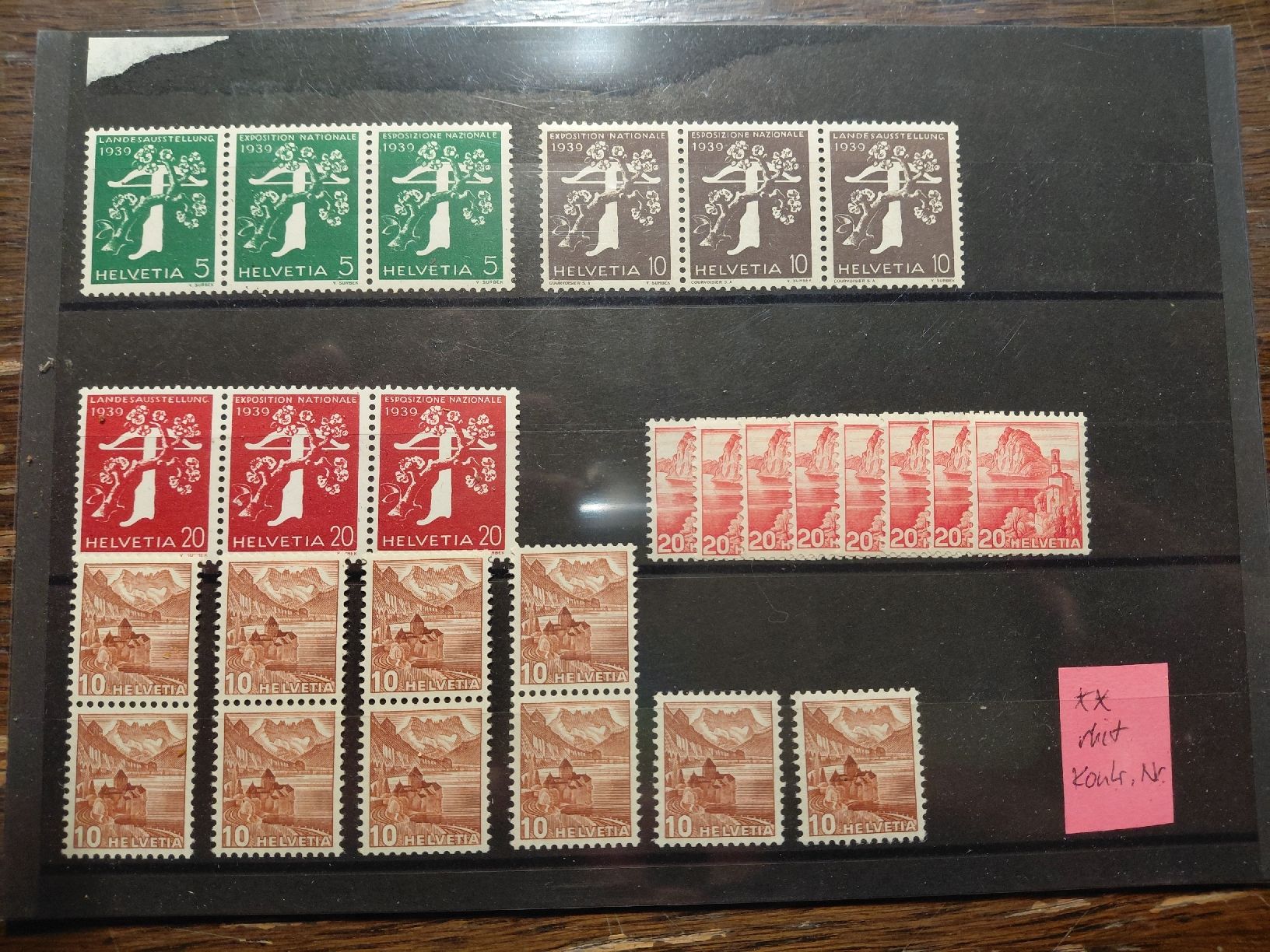 Tous les timbres: Briefmarkensammlung mit Kontrollnummer – D'occasion à Riniken par ChriguG75