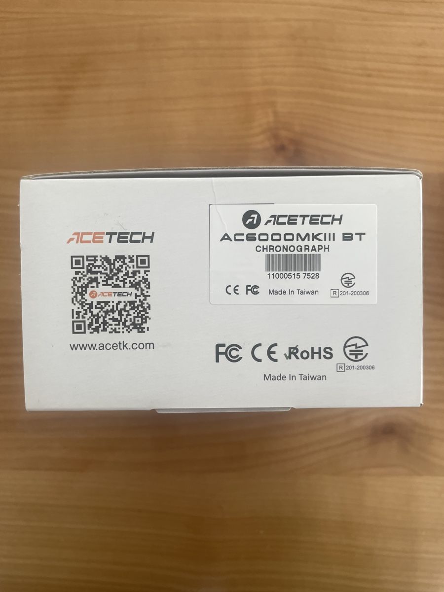 Misurare: Acetech (Chrony) Chronograph AC6000MK3 – Nuovo (secondo la descrizione) da Gümligen venduto da Quycks 1