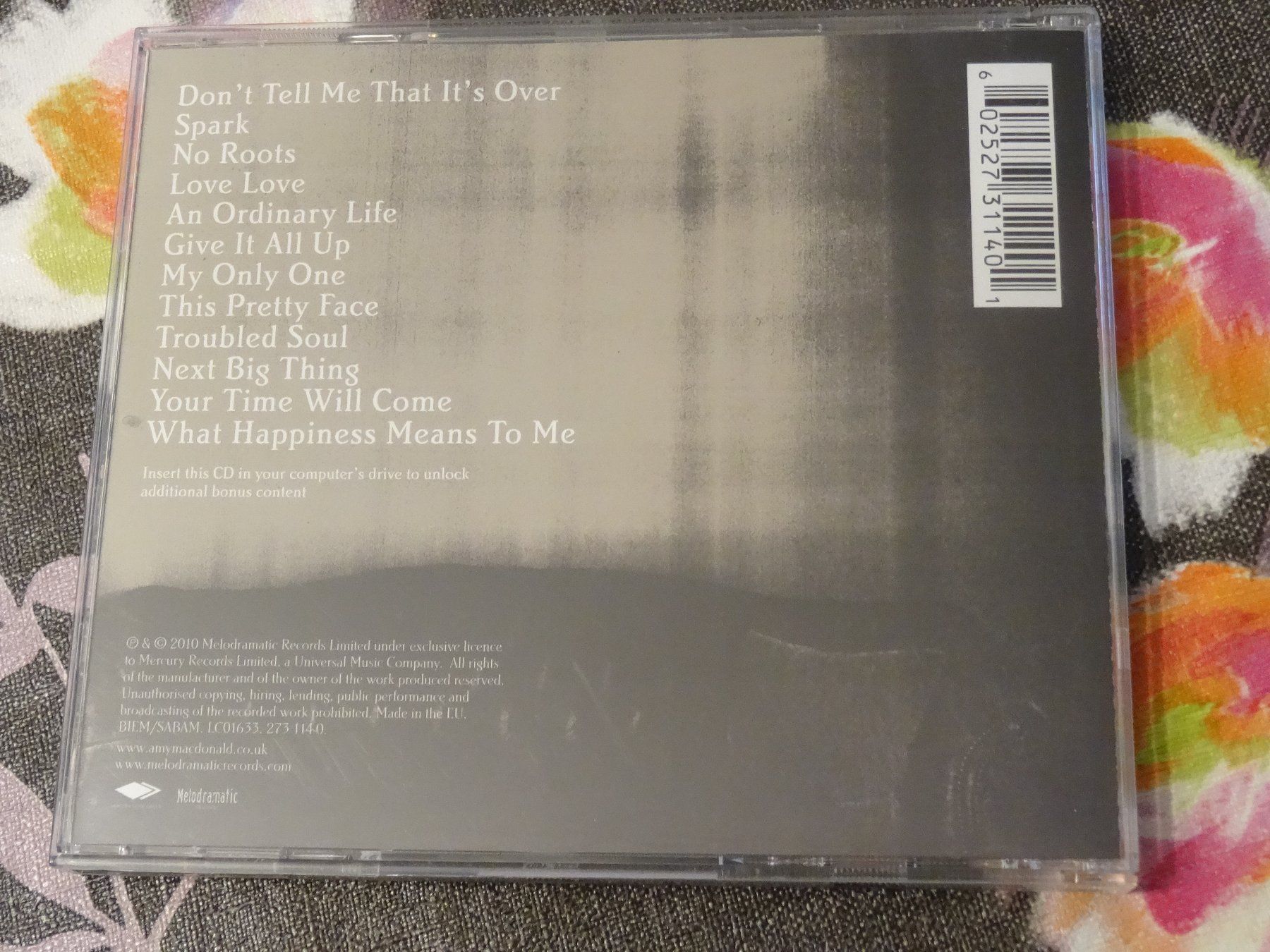 CD: Amy Macdonald - A Curious Thing CD – Usato da Olten venduto da Disc-Ausverkauf 1