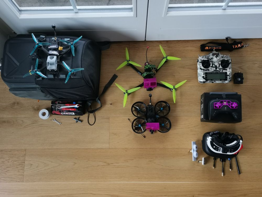 Komplette FPV Drohnen Sammlung (Analog) | Kaufen auf Ricardo