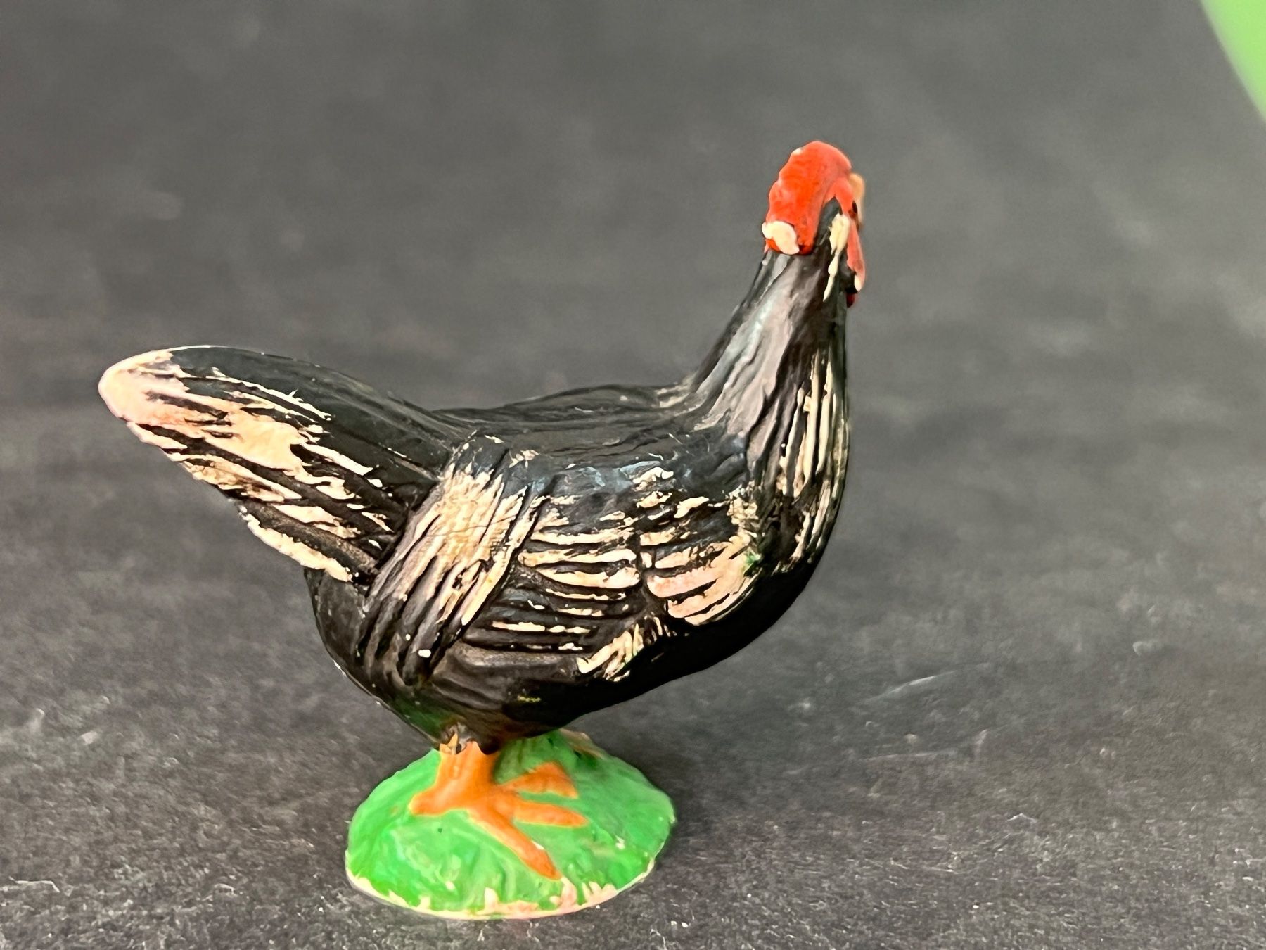 Schleich Figuren: Schleich 13018 Huhn, schwarz/weiss – Gebraucht aus Ennetbaden von mapa05 5
