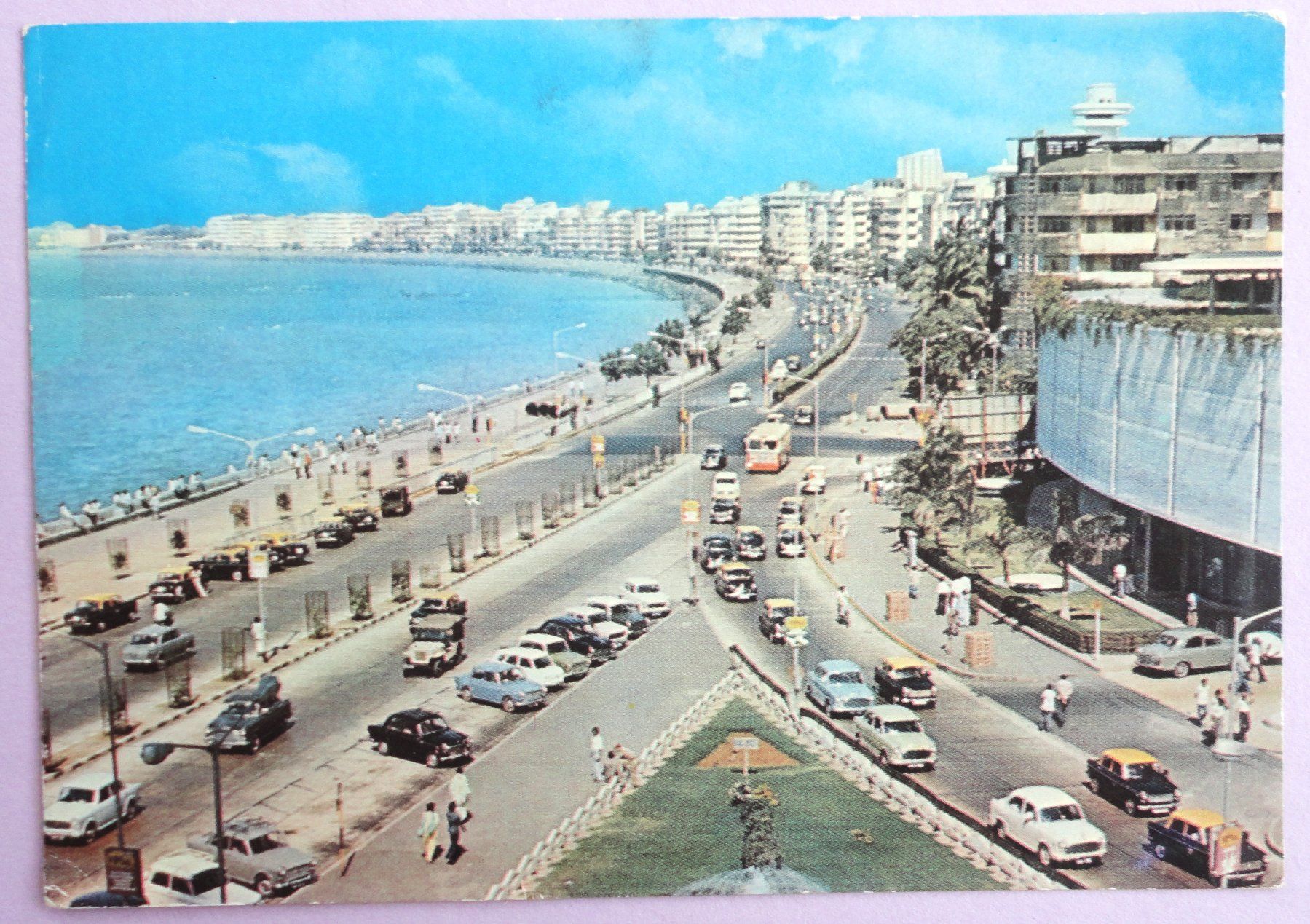 Cartoline postali: Marine Drive, Bombay – Usato da Fétigny venduto da Billy2miny