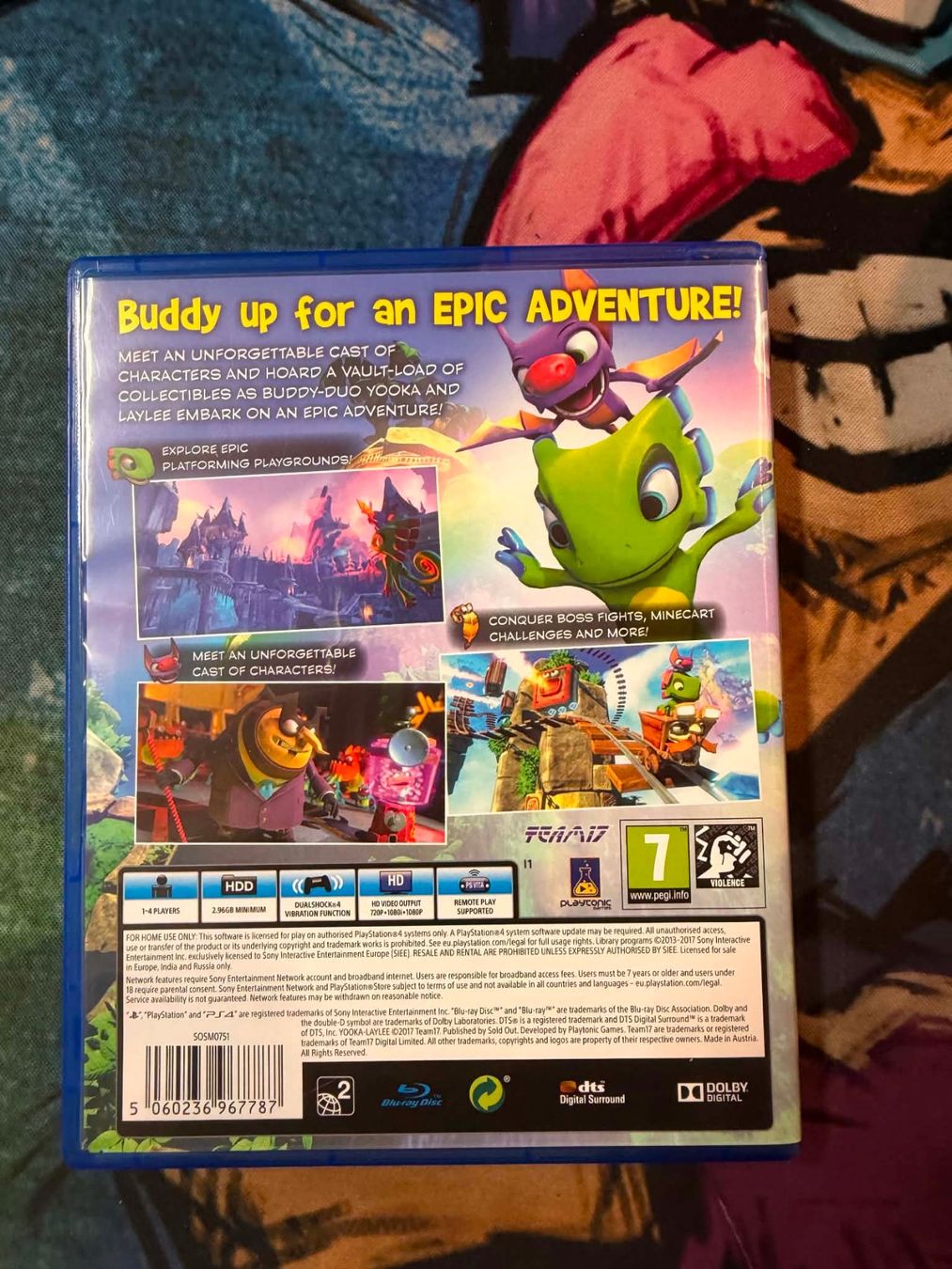 Sony Giochi: Yooka - Laylee Sony Playstation 4 – Usato da Giubiasco venduto da Ticinerd 1