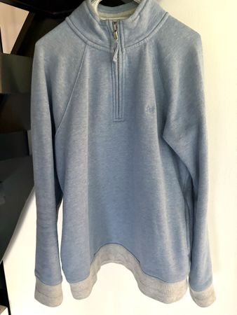 Crew Clothing Company Half-Zip Sweatshirt, Size 6, Blue