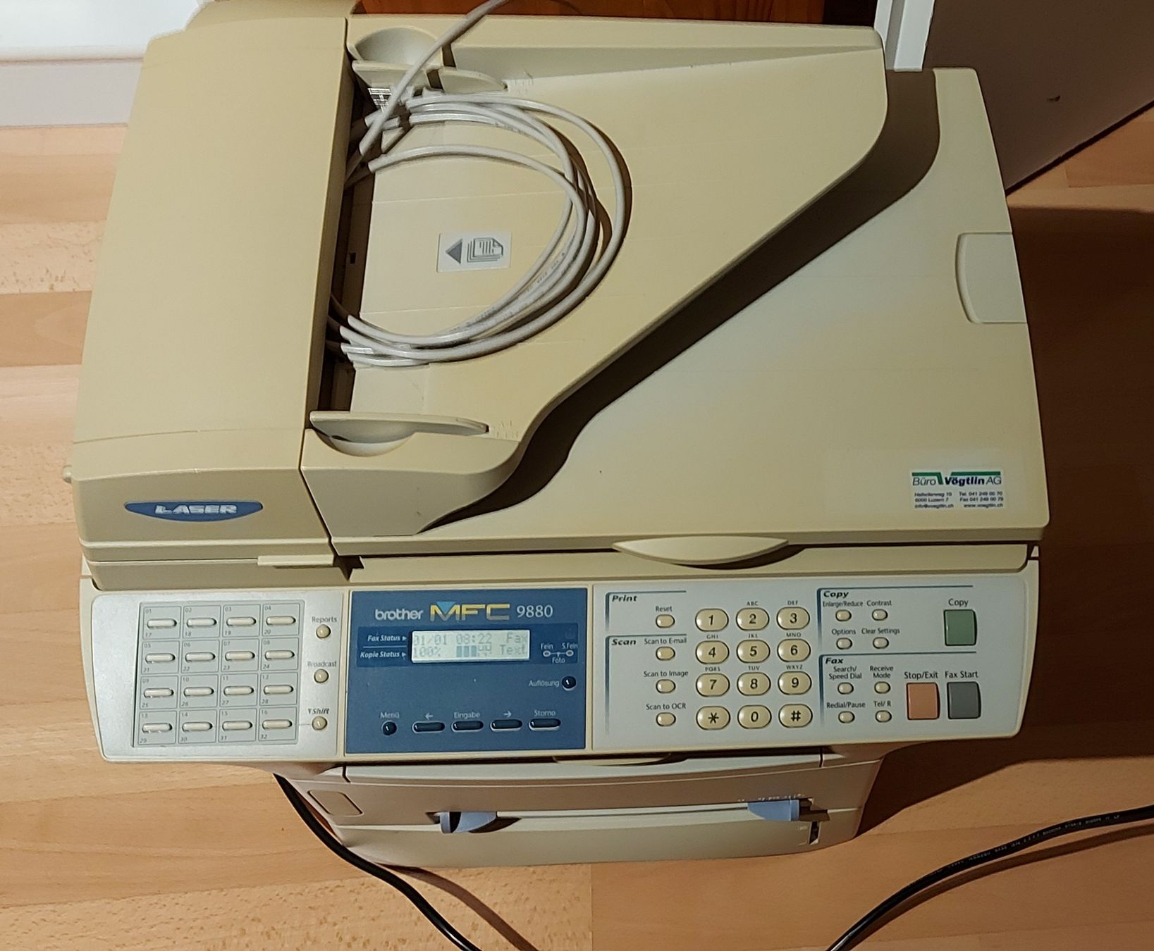 Brother Stampanti: Brother MFC 9880 eingeschränkte Funktionen – Difettoso da Au/ZH venduto da Avivan 1