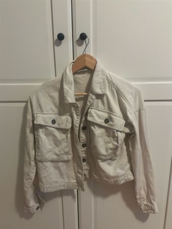 Beige Übergangsjacke, Grösse: XS