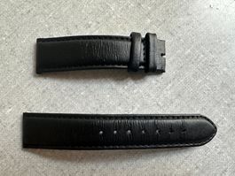 Herren Lederarmband ohne Markenzeichen schwarz 20/18