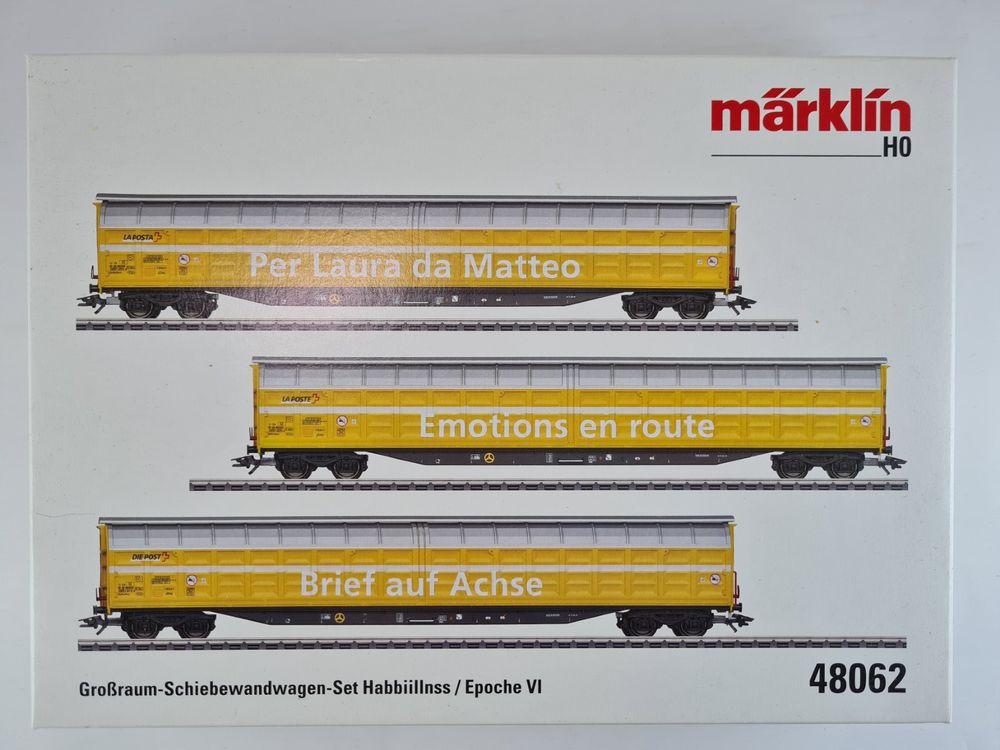 Märklin 43268 Voiture postale Post 4 ü - H0 - SNCB - EP IV