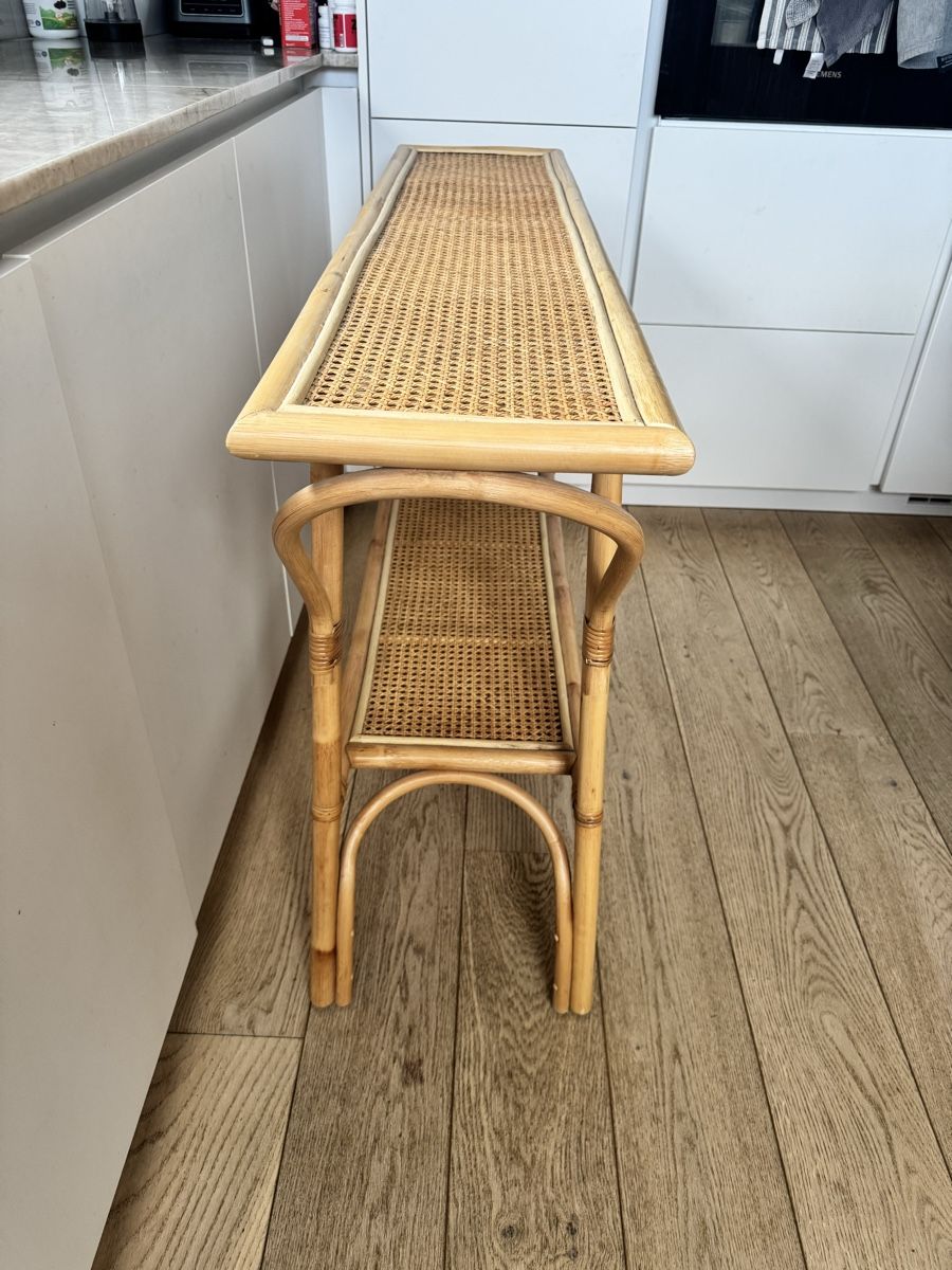 Tavoli: Konsolen Tisch aus Rattan – Nuovo (secondo la descrizione) da Buckten venduto da H_wyss1987 2