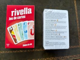 RIVELLA Spielkarten / Jeu de Cartes (NEU + verpackt) wie UNO