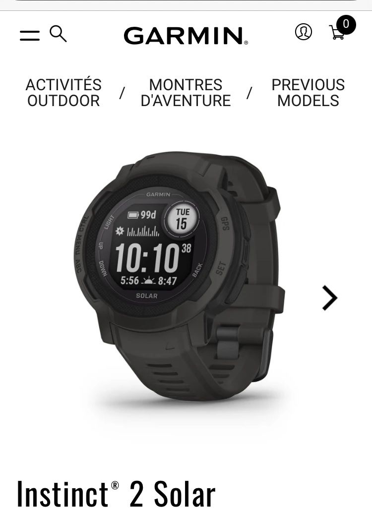 Garmin Orologi: Garmin Instinct 2 Solar 45mm – Usato da Villeneuve VD venduto da did_pxf2 6