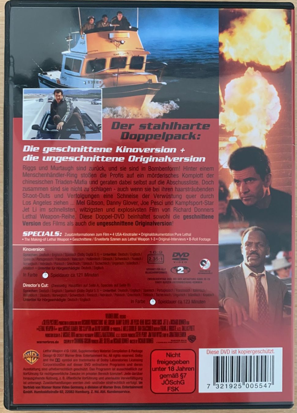 Tutti i DVDs: Lethal Weapon (Complete Edition) – Usato da Zürich venduto da recordman01 9