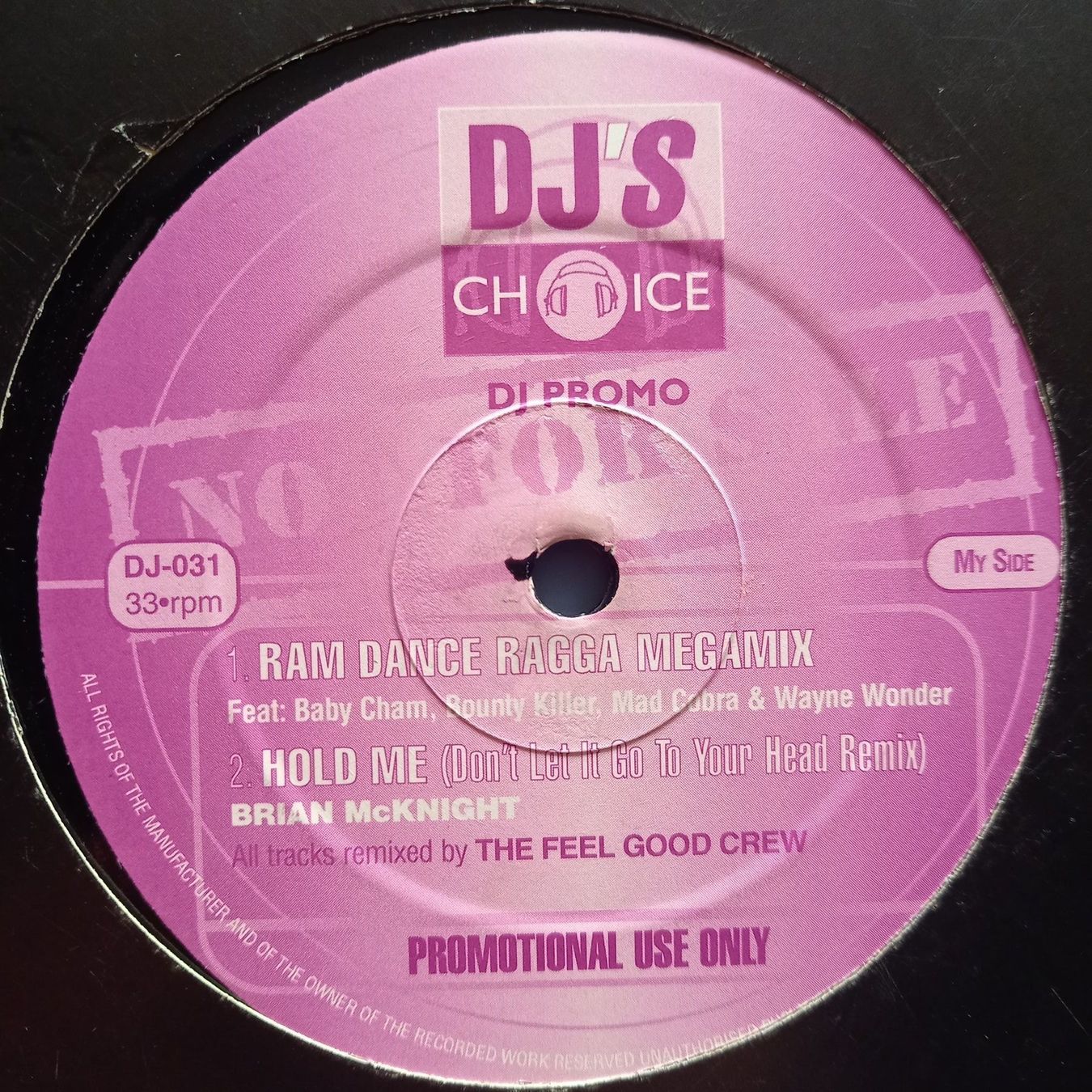 Schallplatten: Various ‎– DJ's Choice Vol. 31 – Gebraucht aus münchenstein von karl_heinz_krasser
