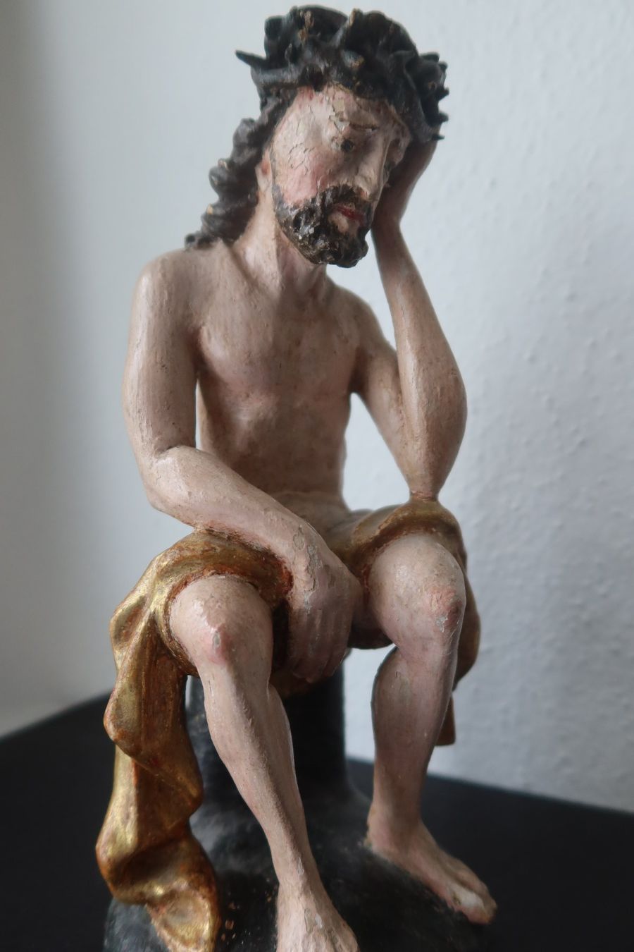 Statuette: Jesus sitzend Holz – Usato da Chur venduto da zowie72 4