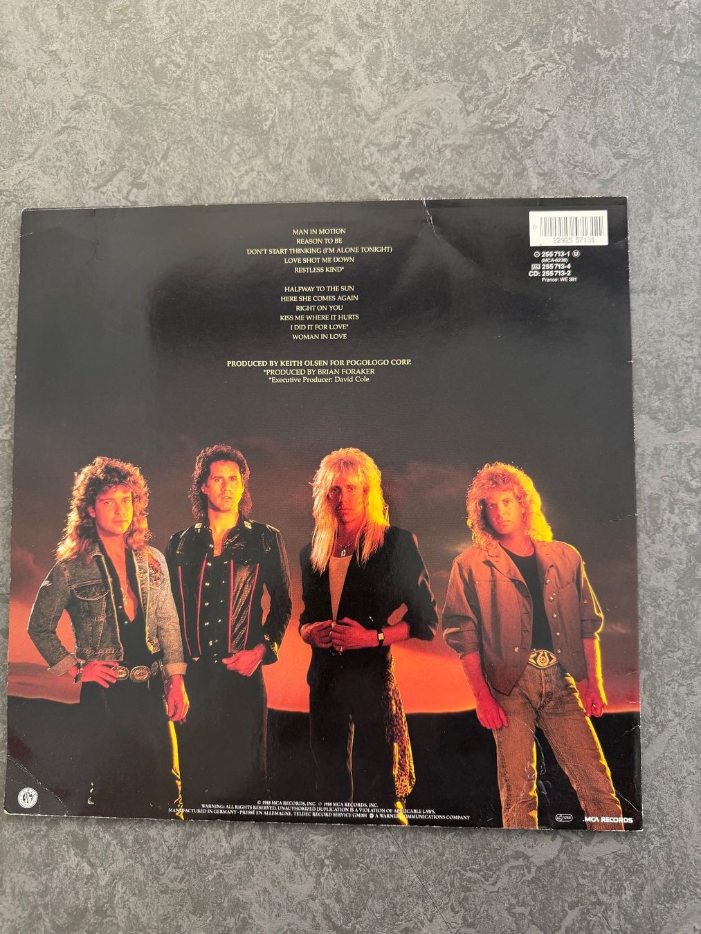 Schallplatten: Night Ranger - Man In Motion Schallplatte – Gebraucht aus Gümligen von Brocki-Reimal-Stift