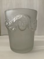Weinkühler aus Glas, satiniert