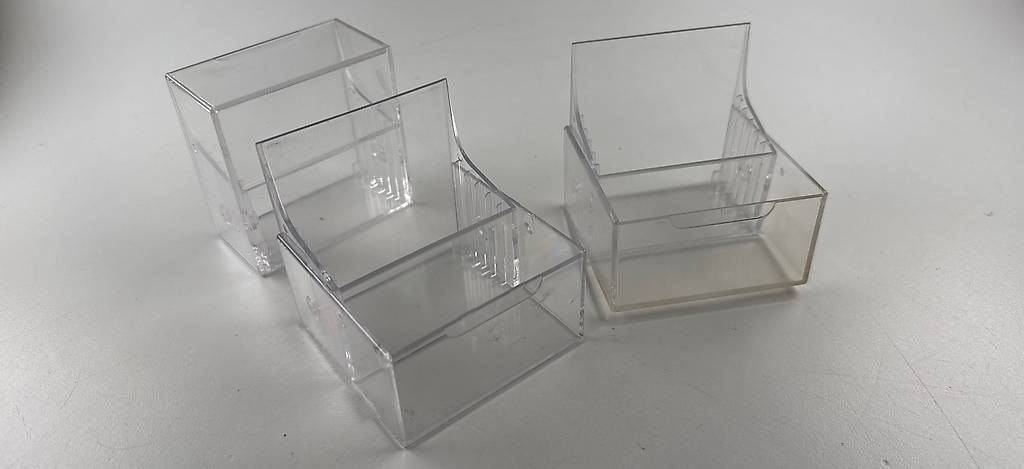 Minidisc: 3 MiniDisc Aufbewahrungboxen transparent – Gebraucht aus Langenthal von Schmittchen 1