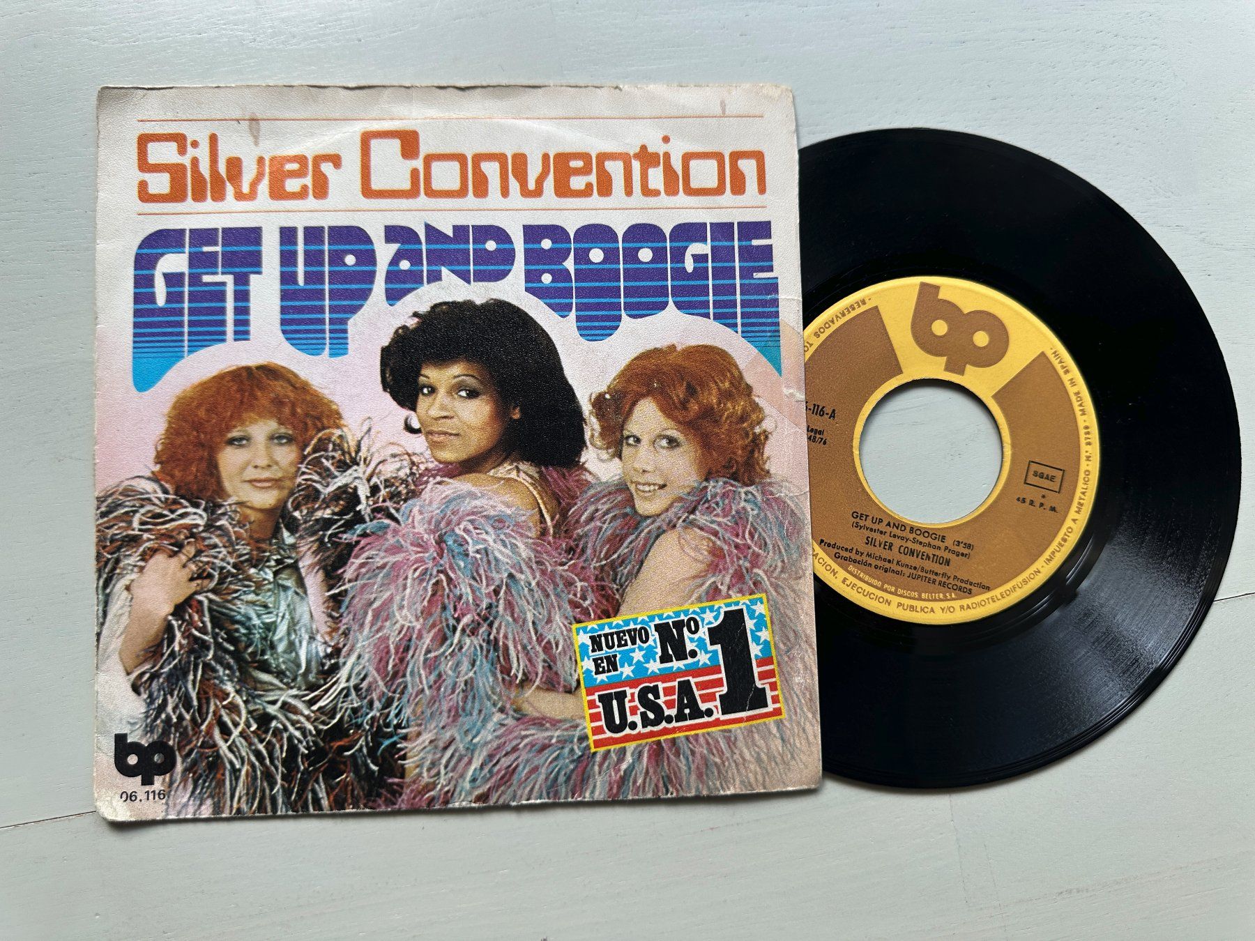 Schallplatten: SILVER CONVENTION PENNY MCLEAN rare Kult Single Spanien diff – Gebraucht aus Basel von Partridge