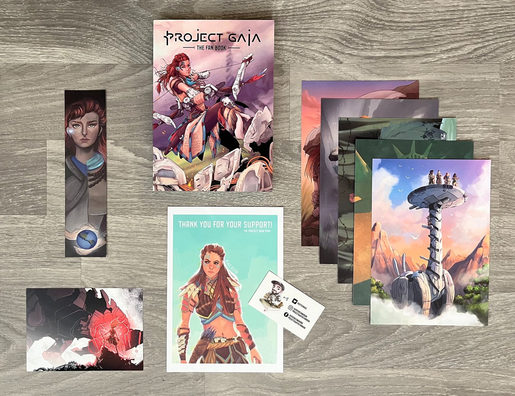 Bücher: Project Gaja - limited Horizon Zero Dawn Fan Book – Neu (gemäss Beschreibung) aus Riaz von Bongj