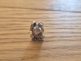 Süsser Pandora Hase Charm Anhänger 925 Silber 