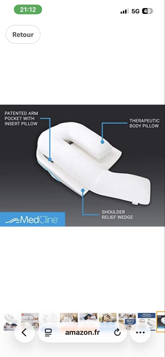 Kissen: MEDCLINE coussin Système de soulagement des épaules – Neu und originalverpackt aus Clarens von hal_y9wf 3
