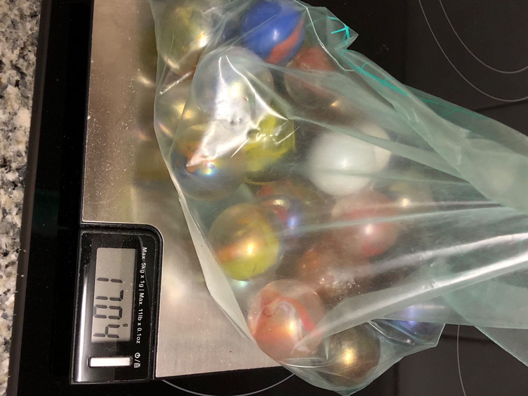 Biglie: Sammlung von Glasmurmeln, 1.7 Kilo – Usato da Olten venduto da Chaosprinzessin 4