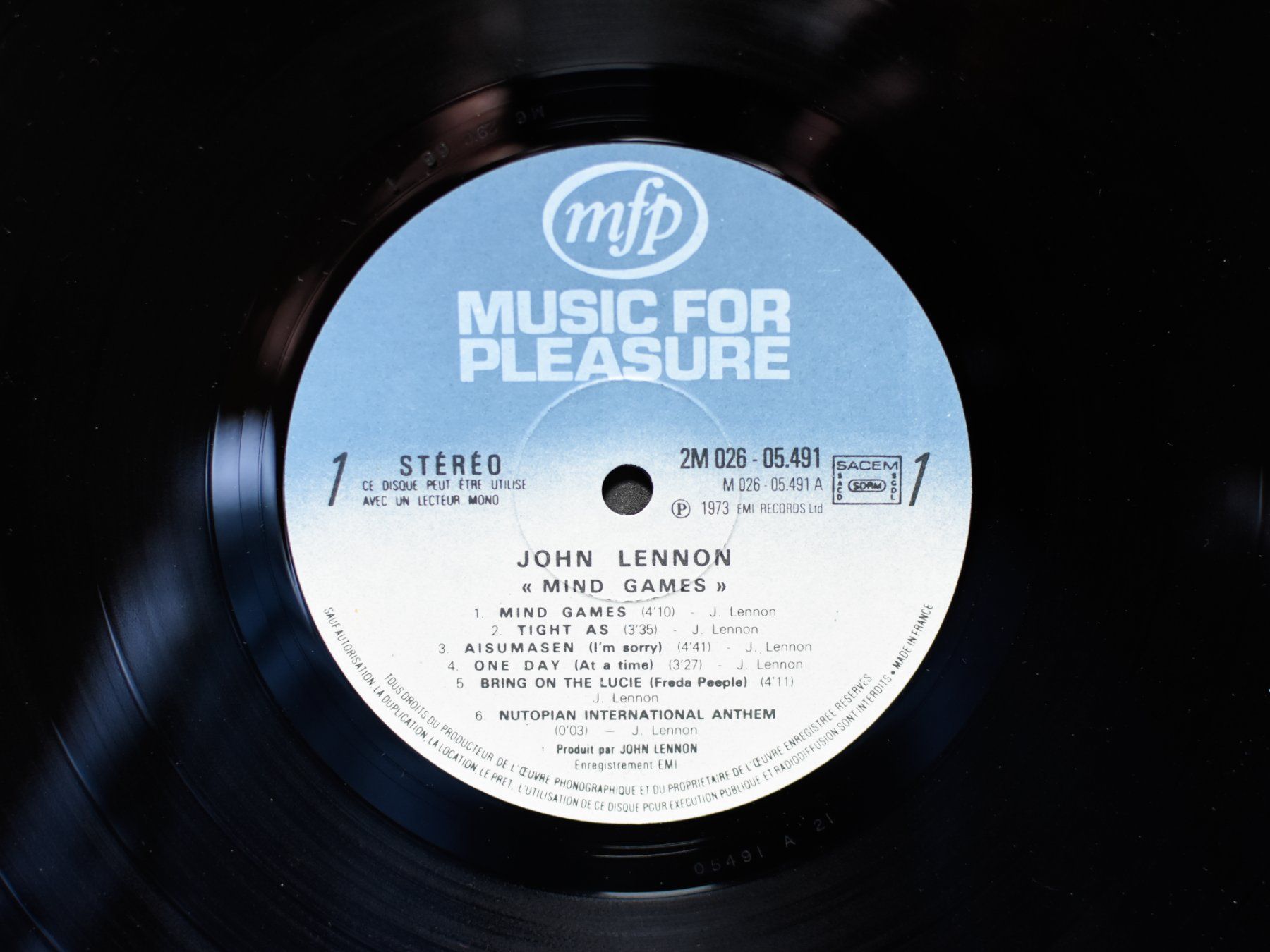 Schallplatten: John Lennon - Mind Games – Gebraucht aus Belmont-sur-Yverdon von ag97 2