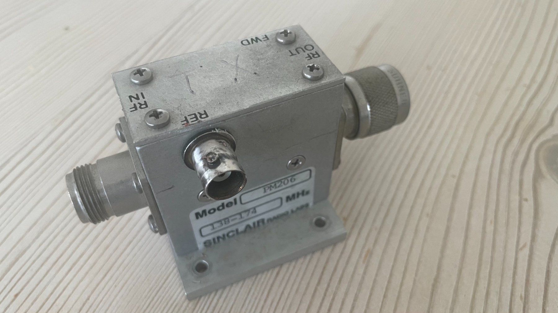 Misurare: Präzision Richtkoppler  Sinclair PM-206L 2 m – Usato da Steinhausen venduto da Romust 1