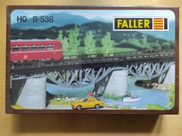 Betonbrückenpfeiler, Bausatz von Faller H0, Fabrikneu