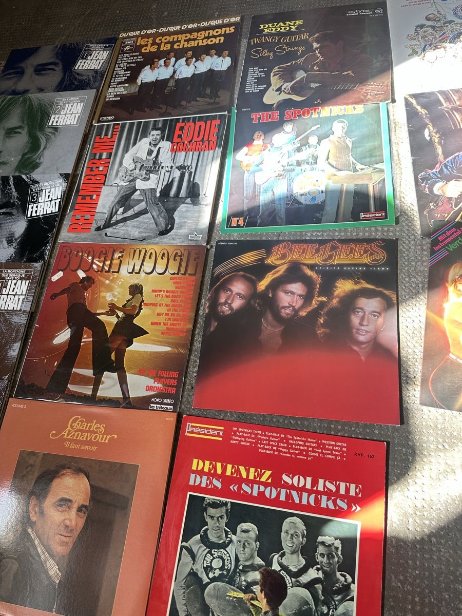 Dischi in vinile: Lot de 17 vinyles vintages – Usato da St-Imier venduto da Baptthegreat 3