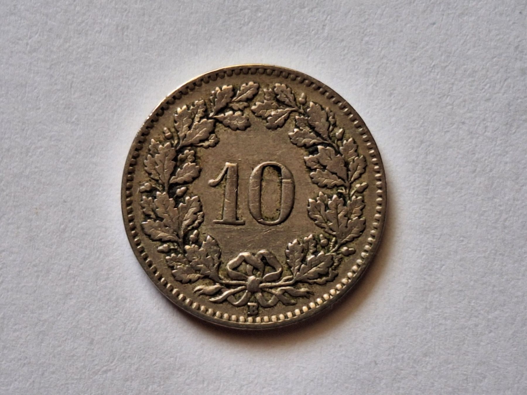 Tutti le monete: 10cts 1921 ss – Usato da Couvet venduto da zeze03 1