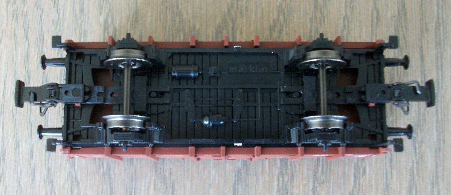 Märklin Modellini di ferrovie: brauner Hochbordwagen der DB; neu – Nuovo (secondo la descrizione) da St. Moritz venduto da Manu7500 5