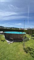 Pool 488 x 122 cm wegen nicht gebrauchs zu verkaufen