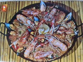 Ansichtskarte Paella Spanien