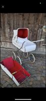 Vintage Kinderwagen mit Liegewanne, buggy aufsatz