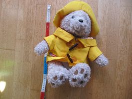 Teddybär Paddington-Bär im gelben Regenmantel, ca. 46 cm